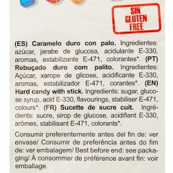 BOLSA DE PIRULETAS CORAZÓN CEREZA TOC TOC