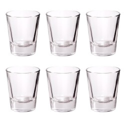 Vasos de chupitos de cristal 4,8 cl