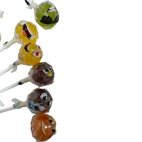 Bolsas de caramelos con palo 200 unidades