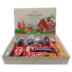 Cesta de chocolates para regalar