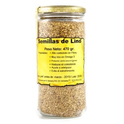 Tarro con Semillas de Lino 470 gr