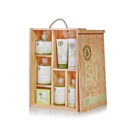 Estuche regalo cosmética madera
