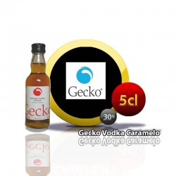Gecko Vodka Caramelo mini
