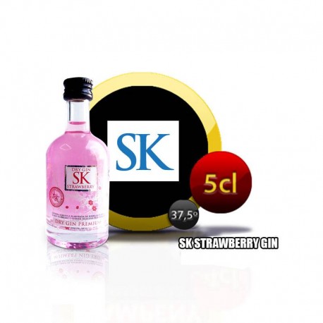 Dry Gin SK Strawberry miniatura