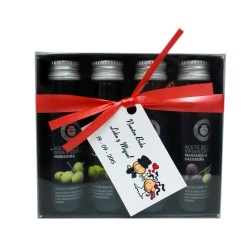 Pack de estuches aceite mini 25 ml.