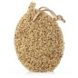 Esponja con huesos de aceituna exfoliante