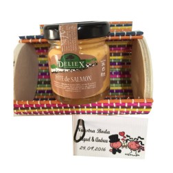 Baúl mini con paté de salmón Deliex