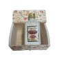 Baúl de flores con licor de orujo mini Baúl de flores con licor de orujo mini