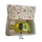 Baúl floreado con licor en miniatura Baúl floreado con licor en miniatura