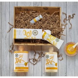 Cesta cosméticos miel natural la chinata