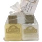 Acondicionador para el cabello y champú con bolsa de organza Acondicionador para el cabello y champú con bolsa de organza