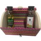 Baúl con aceite de oliva y vinagre en miniatura Baúl con aceite de oliva y vinagre en miniatura