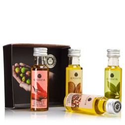 Estuche mini de aceite 4 condimentos