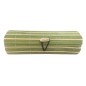 Baúl de madera mimbre beige-verde largo empresa Baúl de madera mimbre beige-verde largo empresa