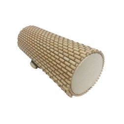 Baúl de madera mimbre alargado para regalar