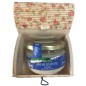 Baúl de flores y crema de queso para regalo Baúl de flores y crema de queso para regalo