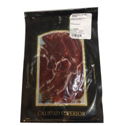 jamón ibérico cortado y envasado 100 gr x 10 sobres