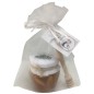 Tarro de miel con almendras y palito catador para empresas Tarro de miel con almendras y palito catador para empresas