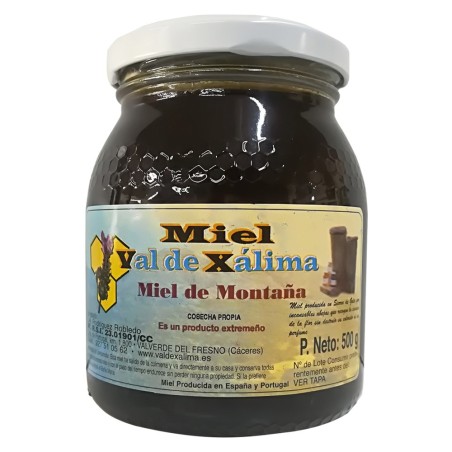 Miel montaña natural de Val de Xálima  0,5 kg