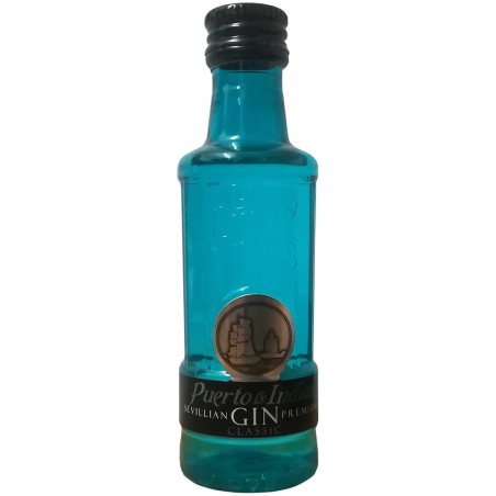 Ginebra Classic  Puerto de Indias azul 50 ml para empresas