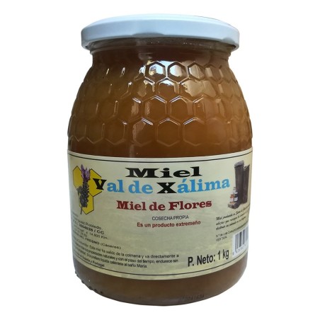 Miel multifloral de 1kg Val de Xálima