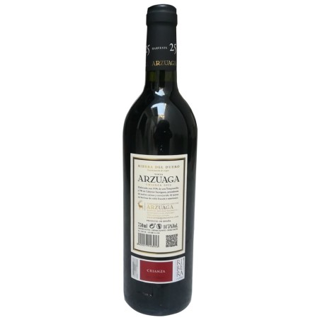 Vino crianza Arzuaga Ribera del Duero 75 cl
