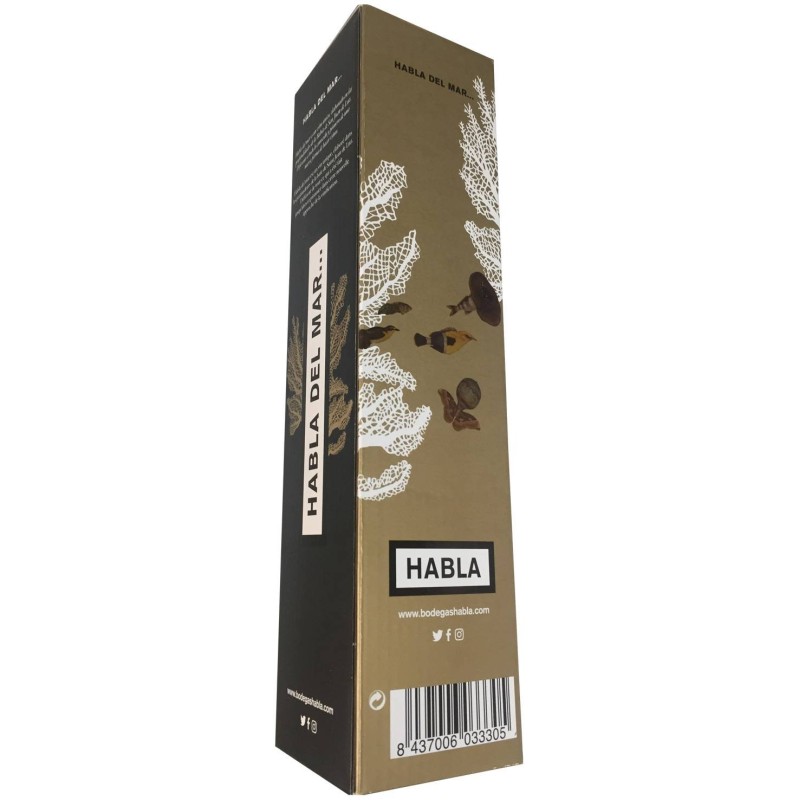 Botella Vino habla del mar 75 cl