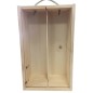 Estuche para regalo con productos gourmet en caja de madera