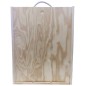 Caja madera grande con lote gourmet para empresa Caja madera grande con lote gourmet para empresa