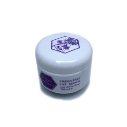 Tarro con crema de manos a base de jalea real