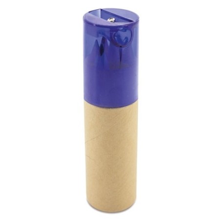 Estuche tubo con 6 lápices y sacapuntas