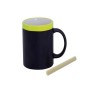 Taza de cerámica y pizarra Taza de cerámica y pizarra
