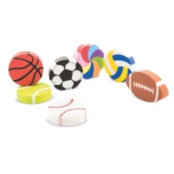 Gomas de borrar deportivas en cajita para regalar