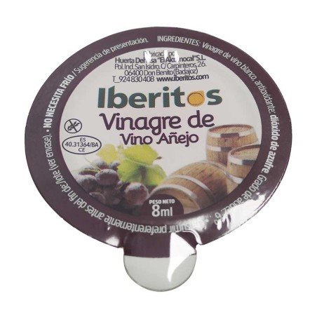 Comprar monodosis de vinagre reserva de calidad superior 8 ml x unidad.