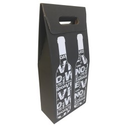 Estuche con dos botellas de vino para regalar