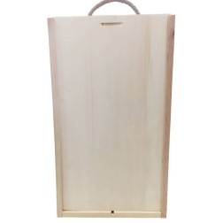 Caja de madera con vinos Tiara