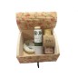 Pastilla de jabón, labial, bodymilk y baúl. Pastilla de jabón, labial, bodymilk y baúl.