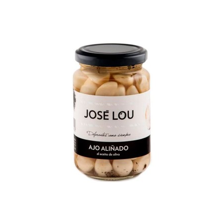 Ajo aliñado al aceite de oliva