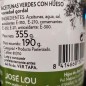 Aceitunas verdes con hueso - Variedad Gordal 355 gr Aceitunas verdes con hueso - Variedad Gordal 355 gr