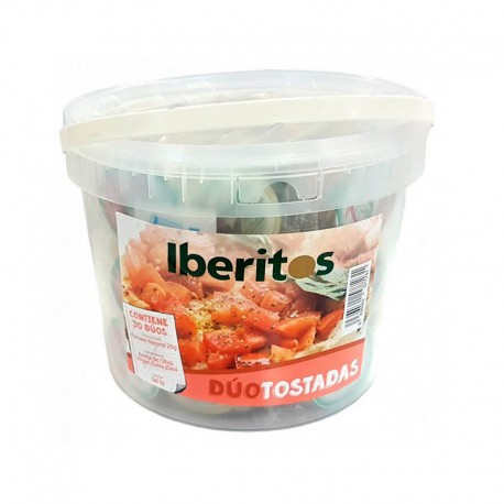 AR Distribuciones Canarias - Ya sea en monodosis o en formato de 250gr,  este Iberitos de tomate, aceite y ajo 🍅 es ideal para acompañar unas  tostadas o un bocadillo de jamón