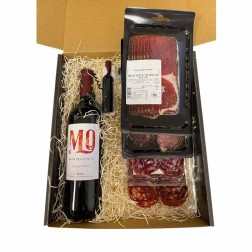 Lote de regalo con productos gourmet