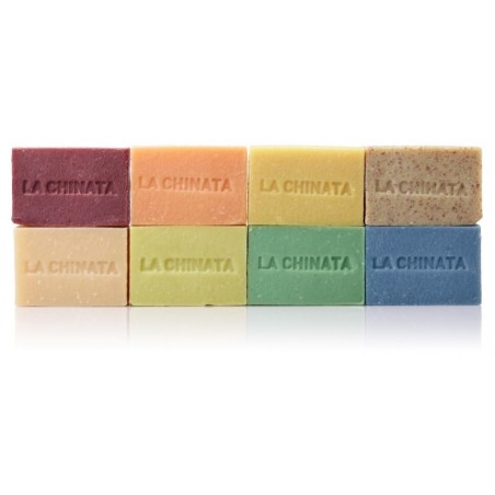 Pastilla de Jabón Artesano Reafirmante con Aceite de Oliva Ecológico 'Hiedra Algas' de La Chinata