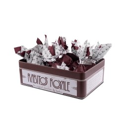 Bombones de higo Rabitos Royale en caja diseño antiguo