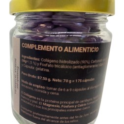 Cápsulas de colágeno, magnesio, fósforo y calcio