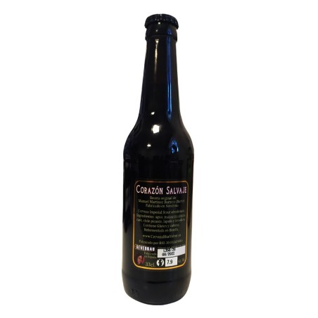 Cerveza artesana Sevebrau "Corazón Salvaje" para profesionales