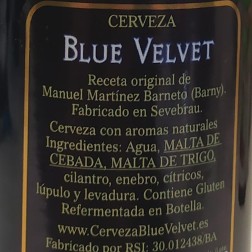 Cerveza artesana para empresas Sevebrau "Blue Velvet"