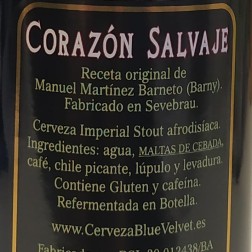 Cerveza artesana Sevebrau "Corazón Salvaje" para profesionales