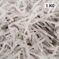 Virutas de papel para rellenar regalos 1 KG color gris Virutas de papel para rellenar regalos 1 KG color gris