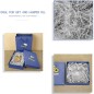 Virutas de papel para rellenar regalos 1 KG color gris Virutas de papel para rellenar regalos 1 KG color gris