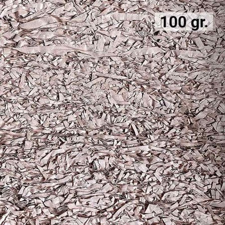 Virutas de papel para rellenar regalos 100 gr. color verde agua